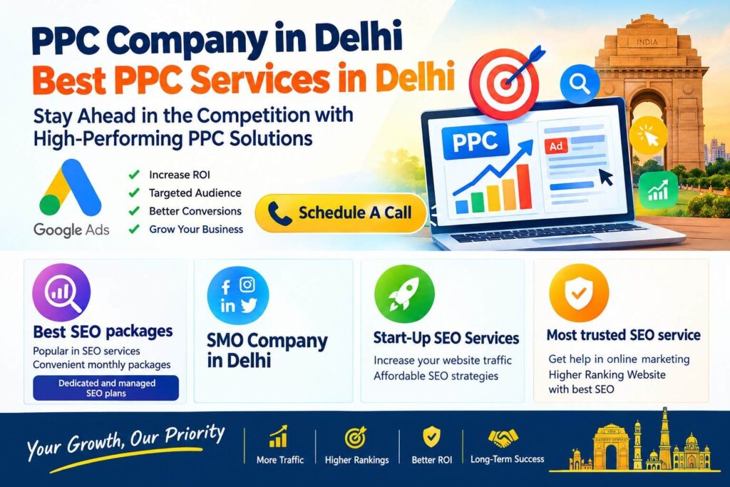 PPC company in Delhi offering Google Ads and digital advertising services